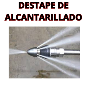 destape de alcantarillado